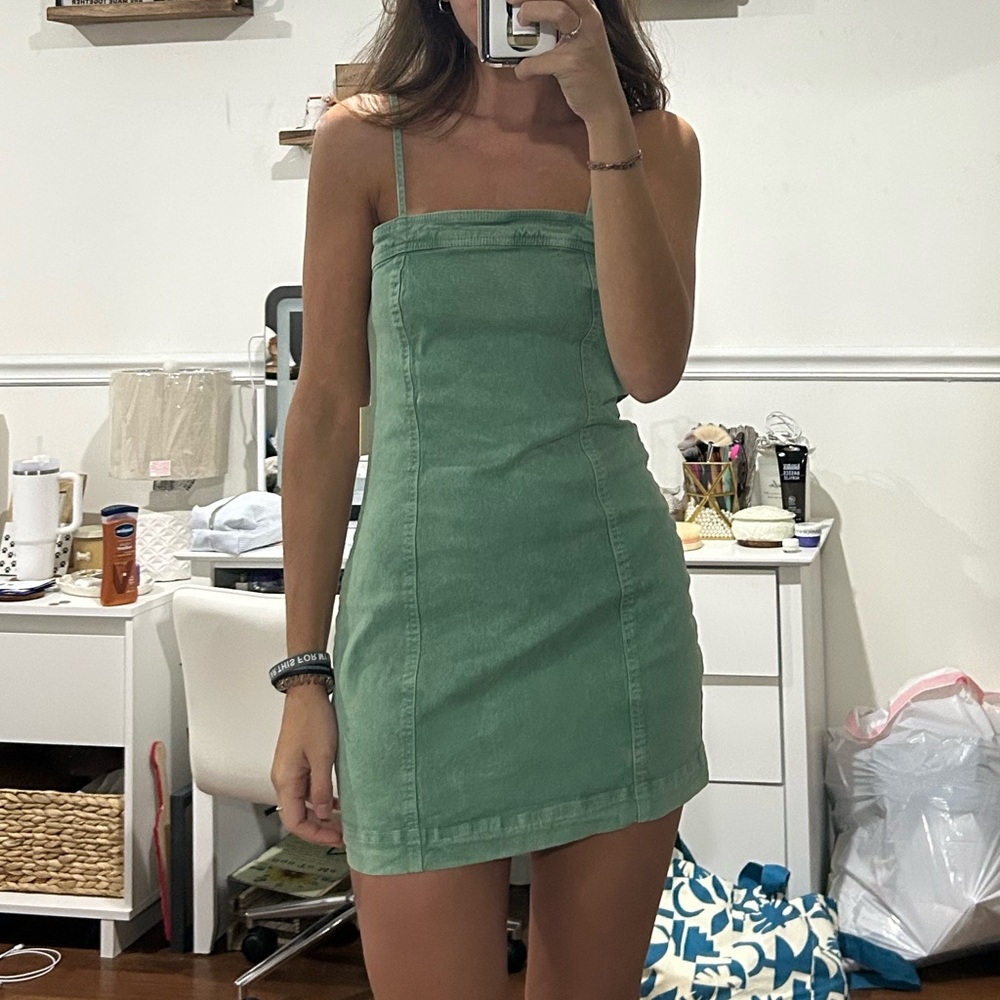 Denim dress